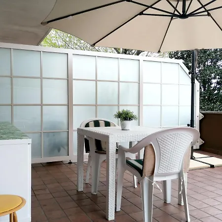 Casetta Con Terrazza アパート *